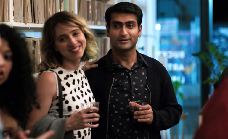 Zoe Kazan and Kumail Nanjiani in The Big Sick
