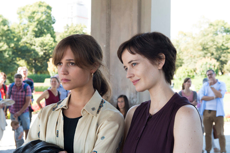 Alicia Vikander and Eva Green in Euphoria