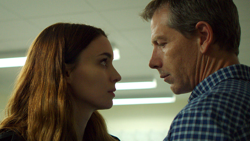 Rooney Mara and Ben Mendelsohn in Una