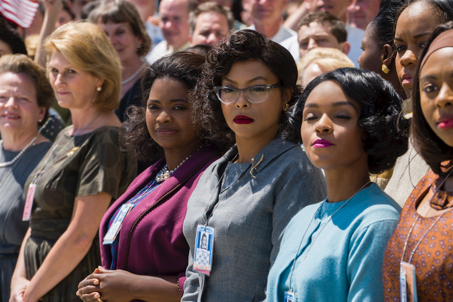 Octavia Spencer, Taraji P Henson and Janelle Monae in Hidden Figures