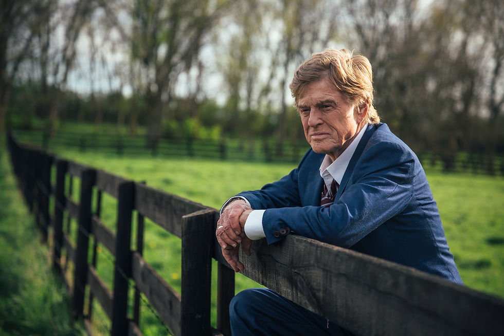 Robert Redford in The Old Man & the Gun
