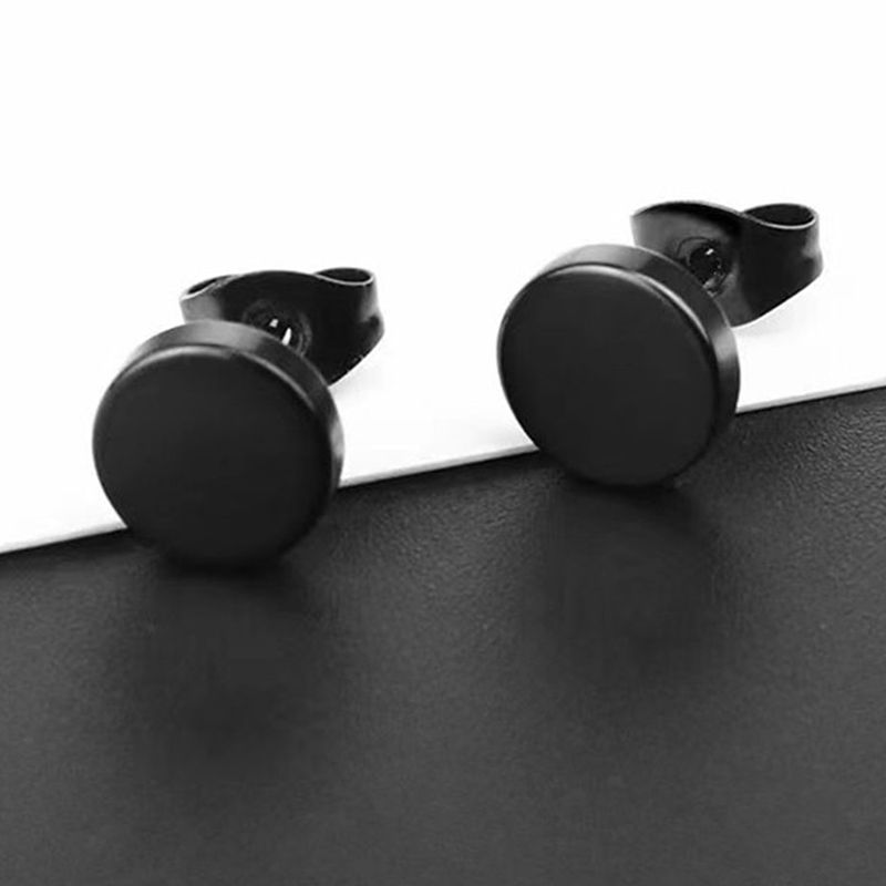 Thumbnail: Punk Stainless Steel Stud Earrings