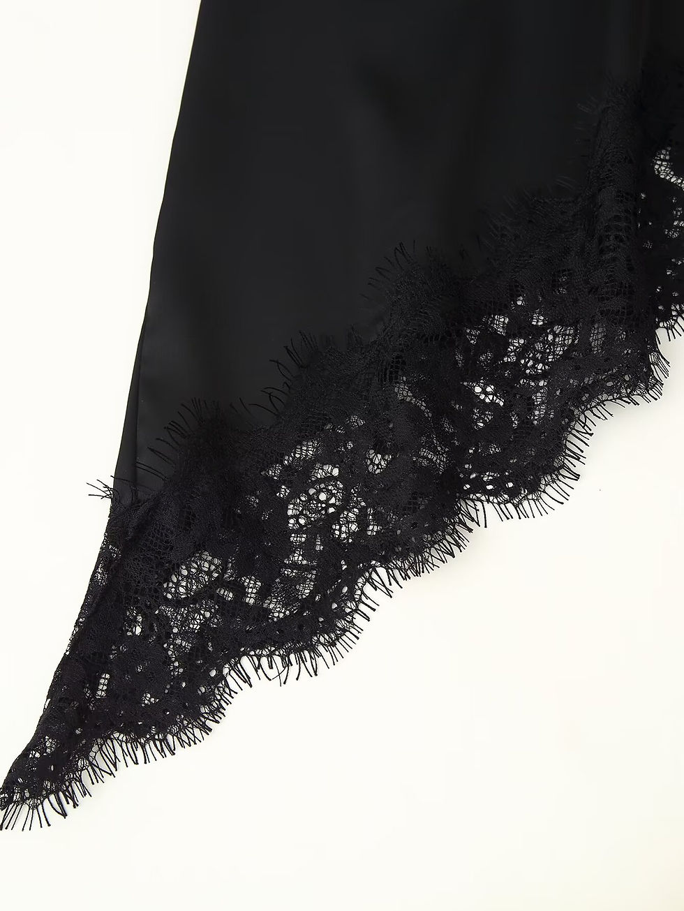 Thumbnail: Velvet Eclipse Top - Minimal Gothic Round-Neck Essential