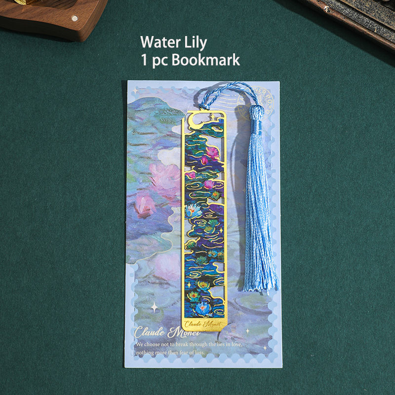 Thumbnail: Floral Metal Bookmark