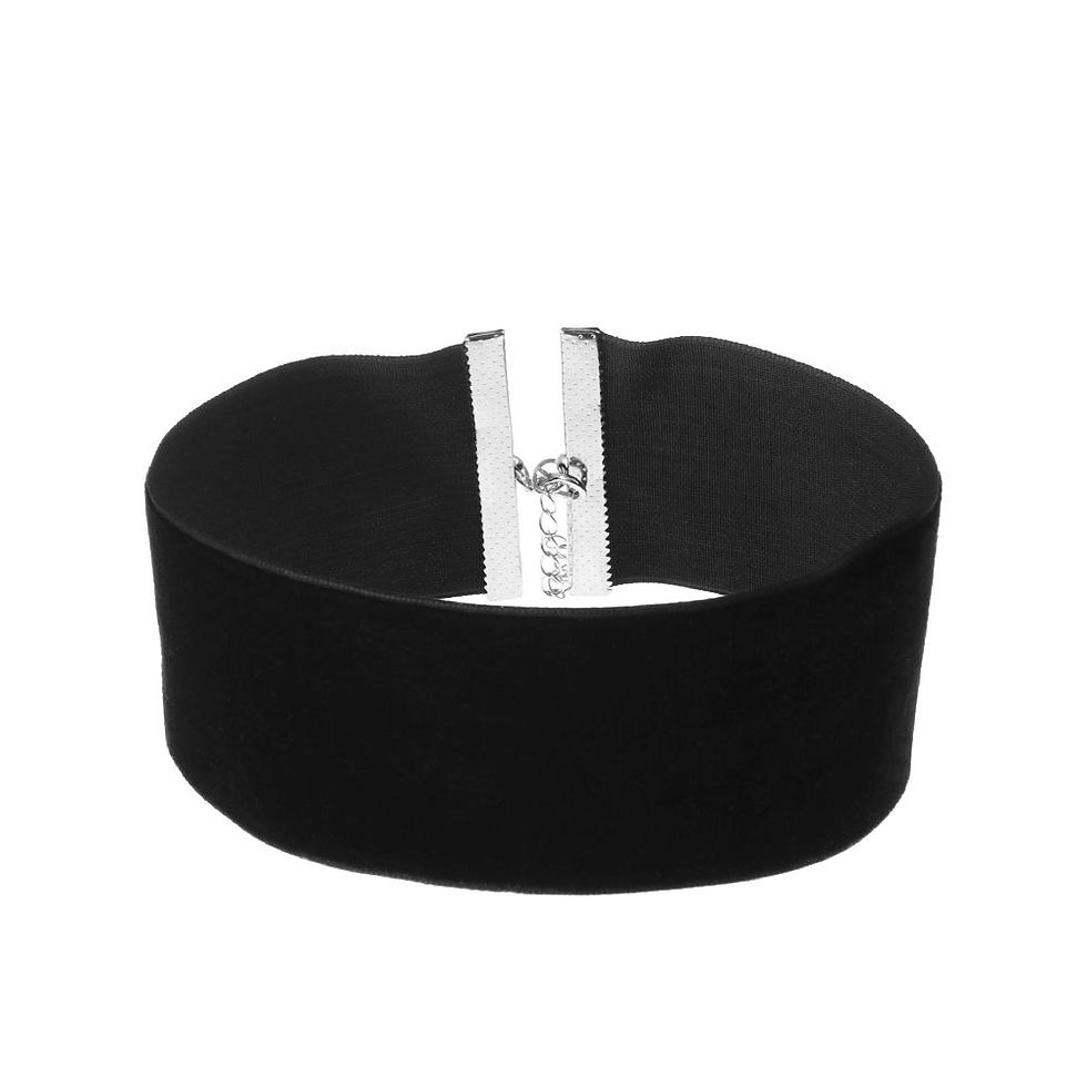 Thumbnail: Velvet Reverie Choker - Vintage 90s Gothic Ribbon Necklace
