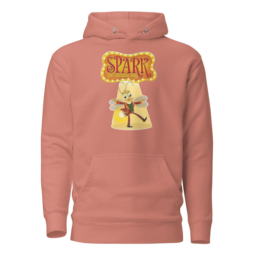 Thumbnail: Spark The Theater Bug  -  Unisex Hoodie