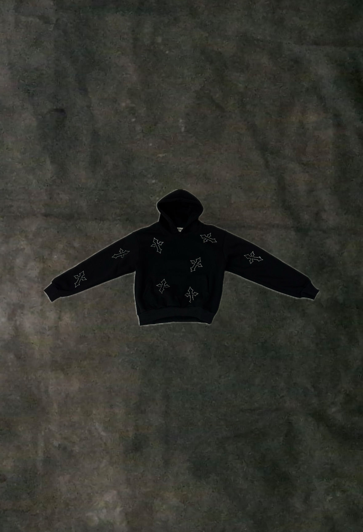 Felpa a Croci Diamond