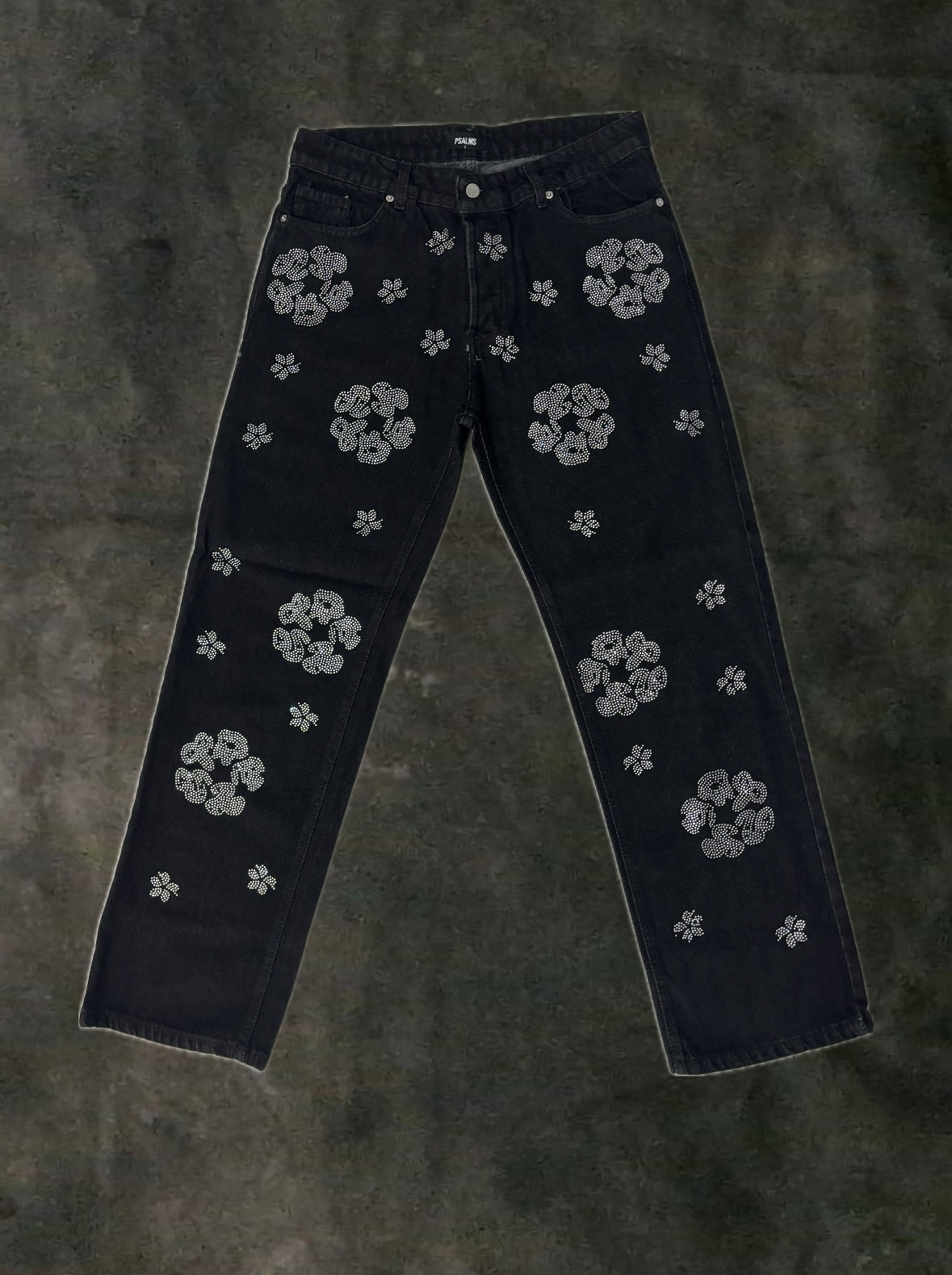 Jeans Florale Diamond