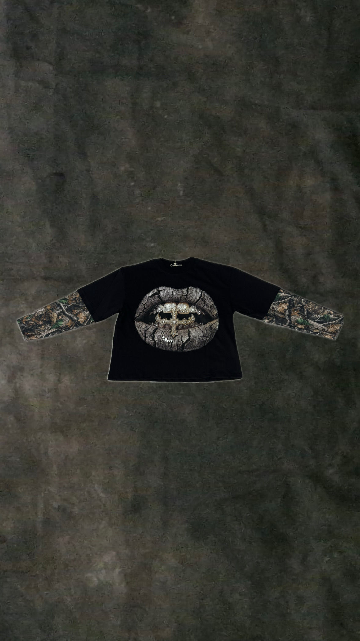 Longsleeve Gothic Jewel & Camo