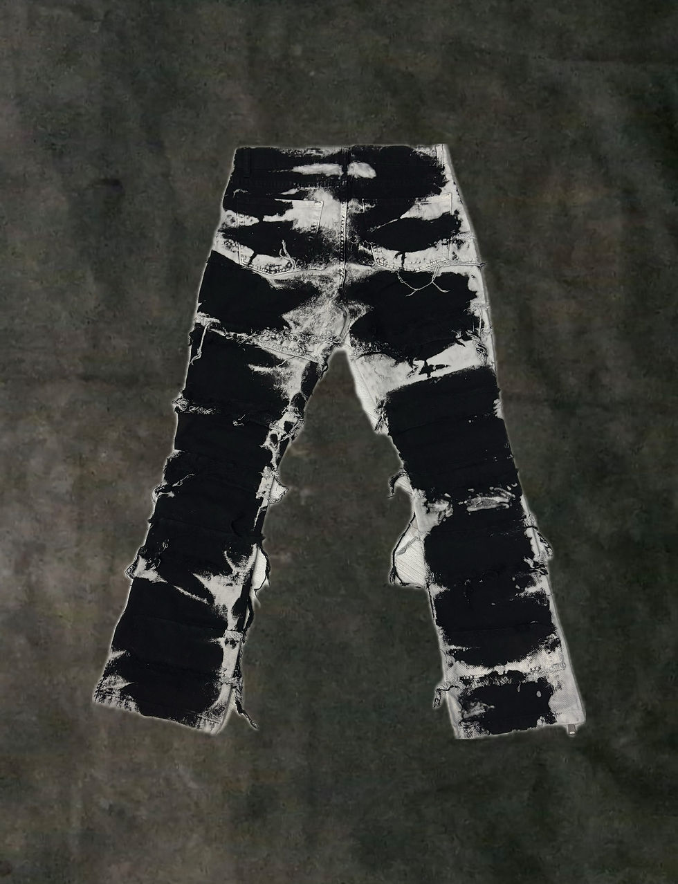 Miniatura: Jeans Frangiato Nero Fumé 