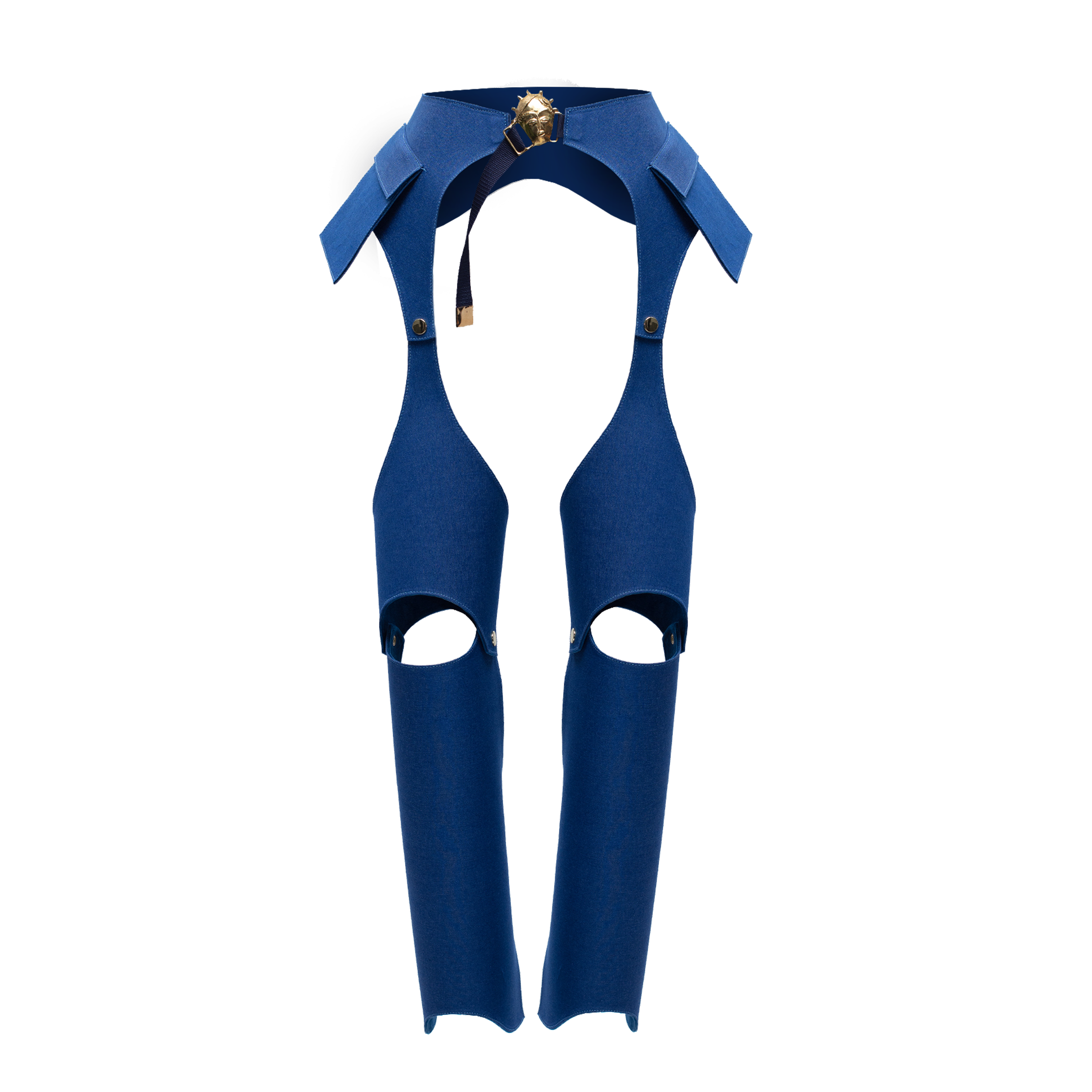 DENIM GIRDLE BELT & CHAPS