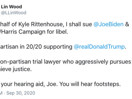 Rittenhouse defense attorneys preparing to sue Biden campaign for defamation