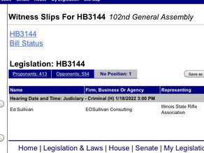 IL State Rifle Association being little b*tches again