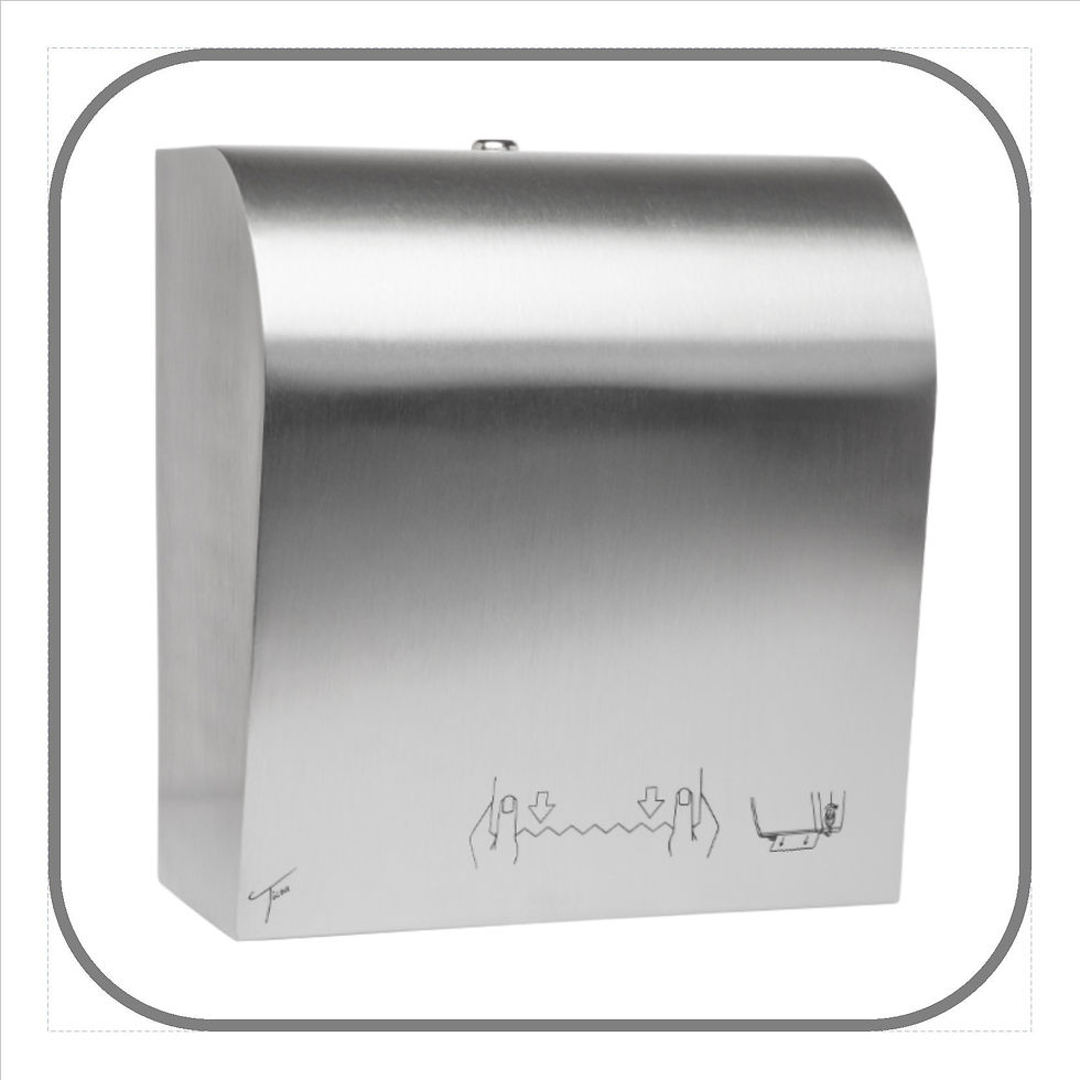 Thumbnail: Ticra Manual Autocut Paper Towel Dispenser Precious Metals