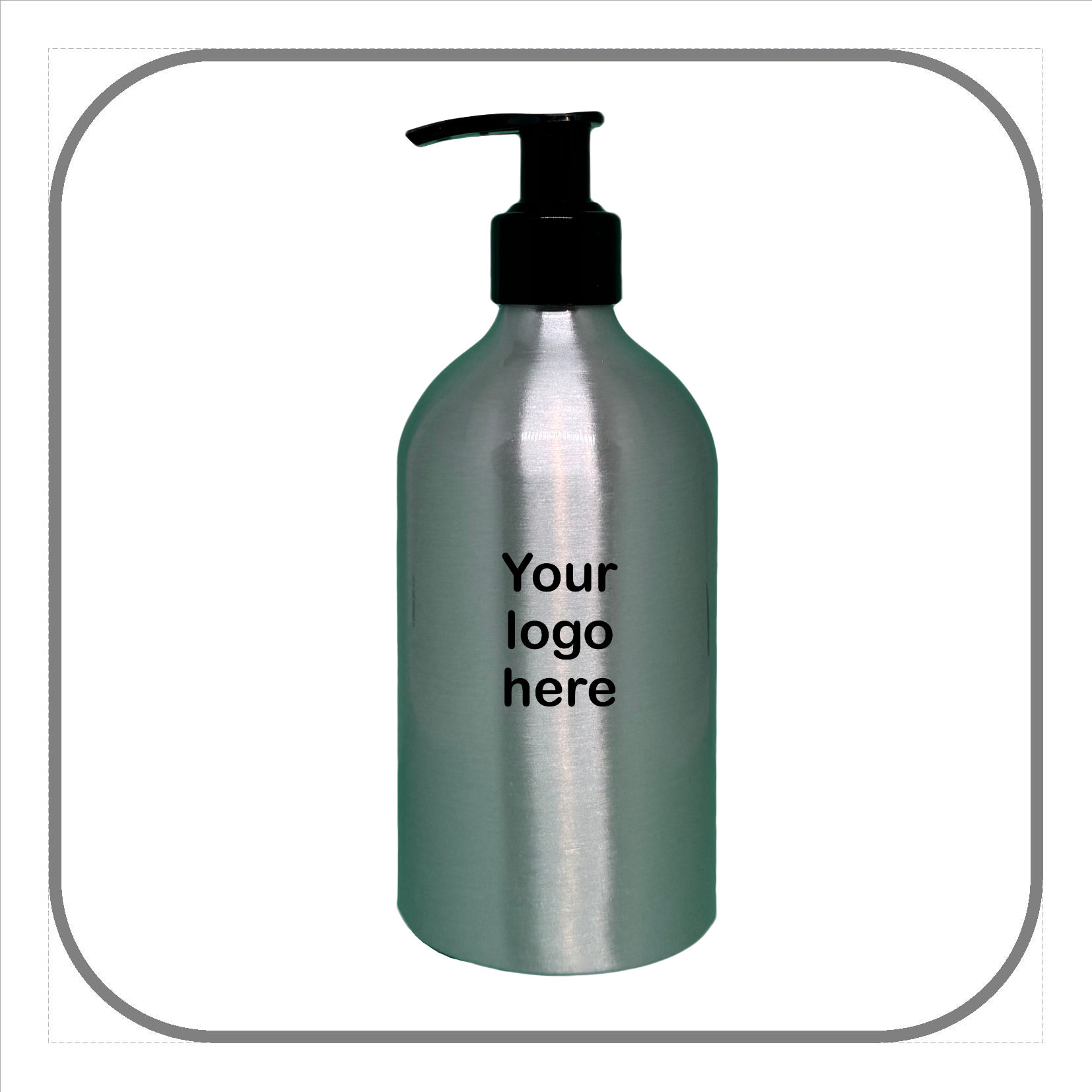 Personalised Silver 400ml Conditioner x 8