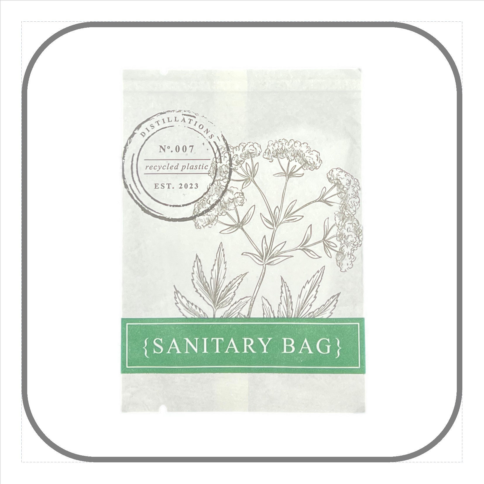 Distillations Sanitary Bags x 100