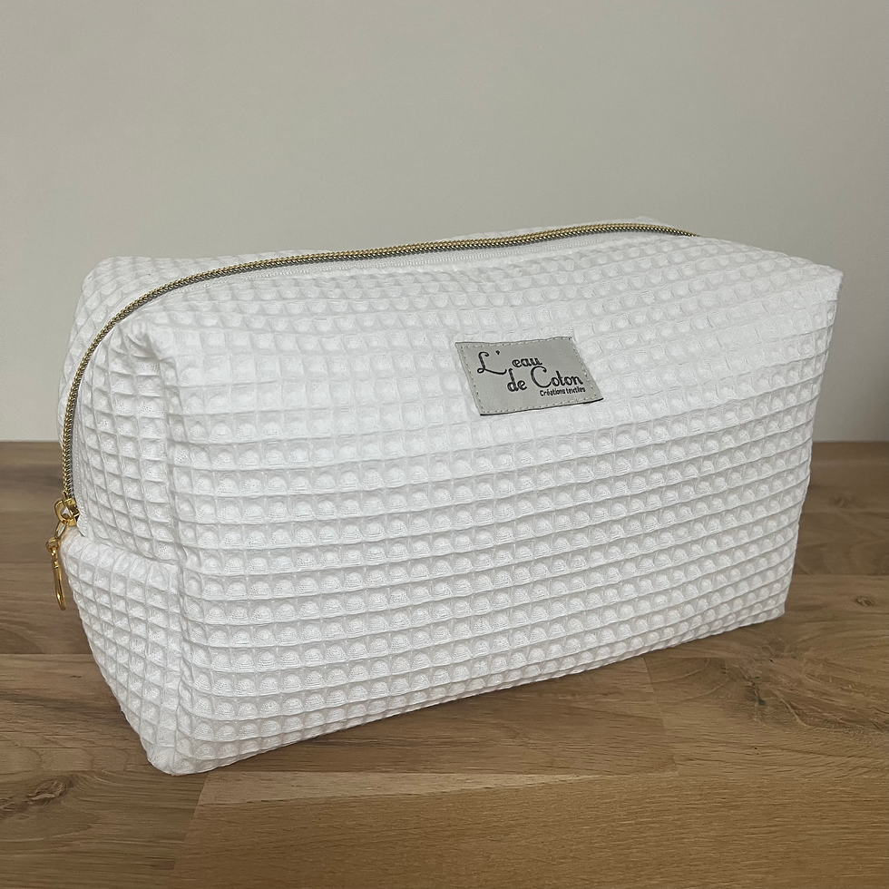 Miniature : Trousse de toilette "Blanche"