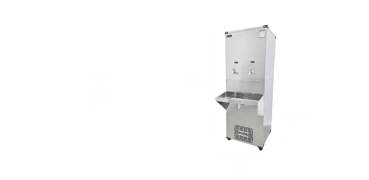 Bebedouro de banca de 50 litros