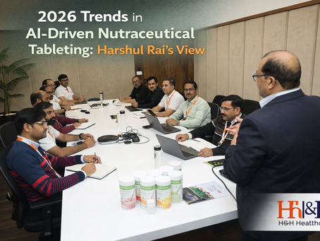 The Future of AI-Based Nutraceutical Tableting in 2026: Harshul Rai’s Perspective