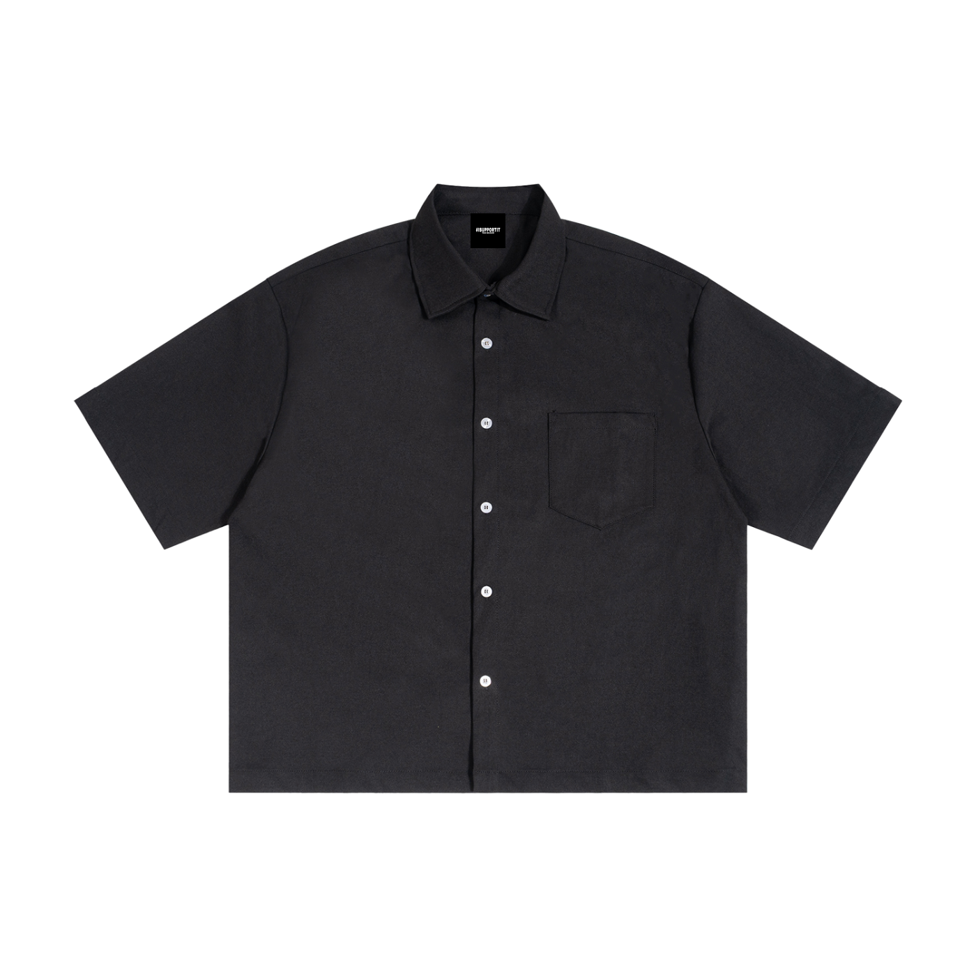 Unisex Boxy Heavyweight Short Sleeve Shirt
