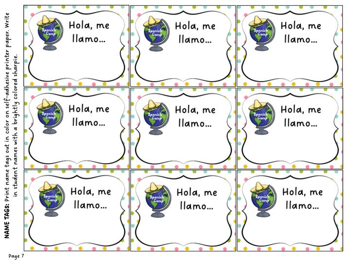 Thumbnail: DIY Spanish Camp Manual - Everything you need to run your own Spanish Camp!
