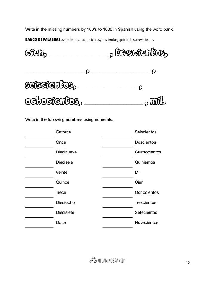 Thumbnail: Spanish for Travelers (PDF workbook recommended for teens & adults!)