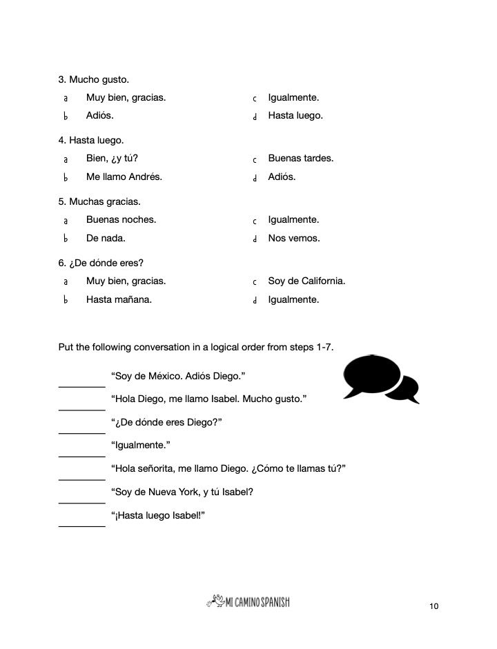 Thumbnail: Spanish for Travelers (PDF workbook recommended for teens & adults!)