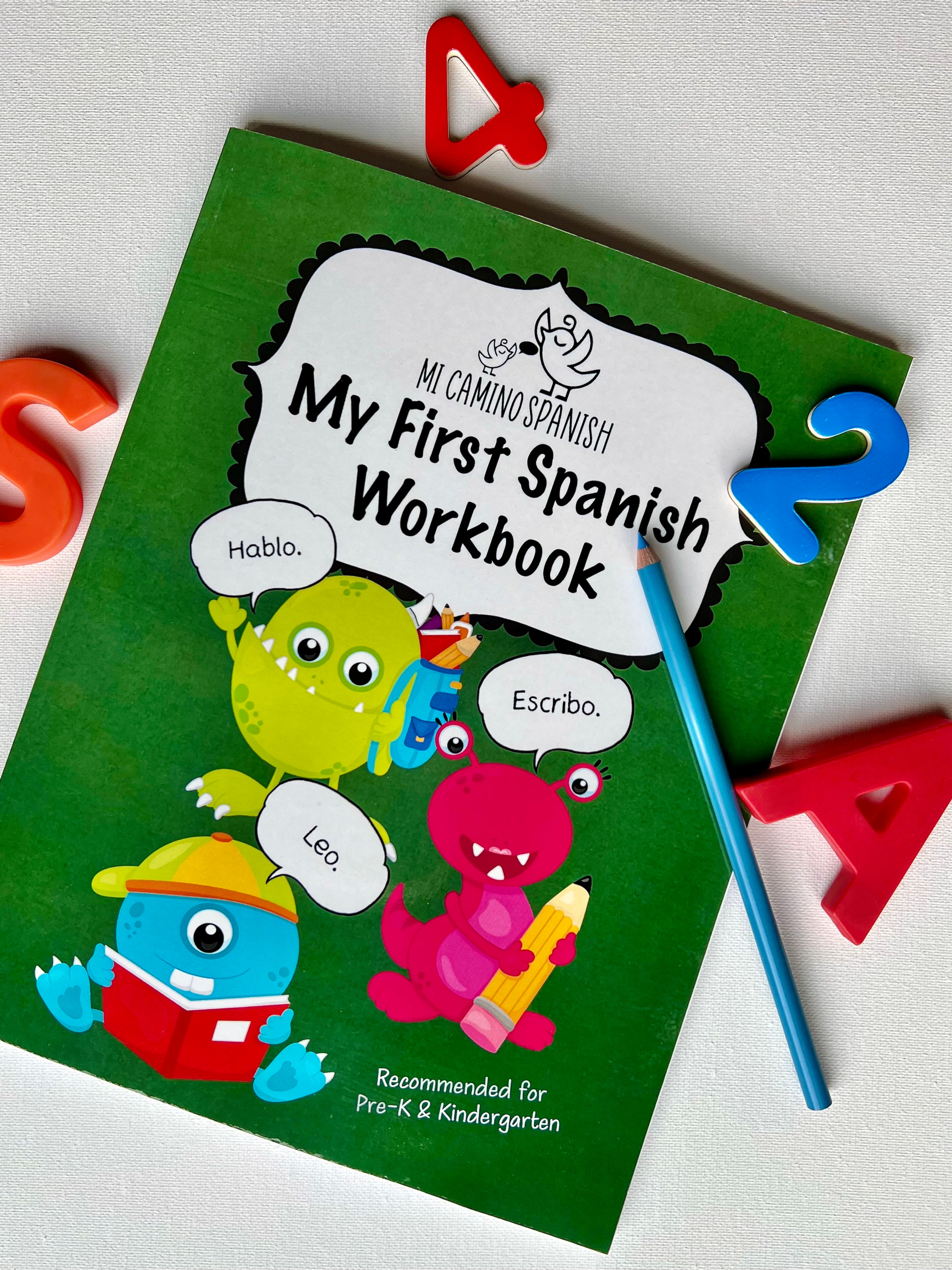 My First Spanish Workbook (Pre-K & Kindergarten)