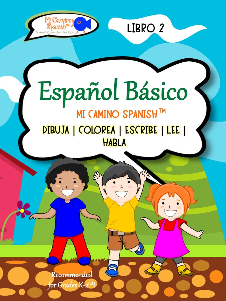Spanish Basics for Kids, Book 2 (PDF workbook recommended for ...