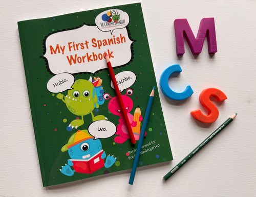 My First Spanish Workbook (Pre-K & Kindergarten) | micaminospanish