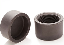 threaded and plain carbon steel pipe cap