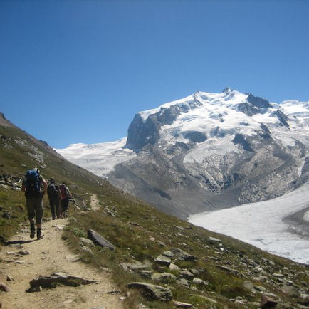 2012 Gletschertour Monte Rosa Hütte
