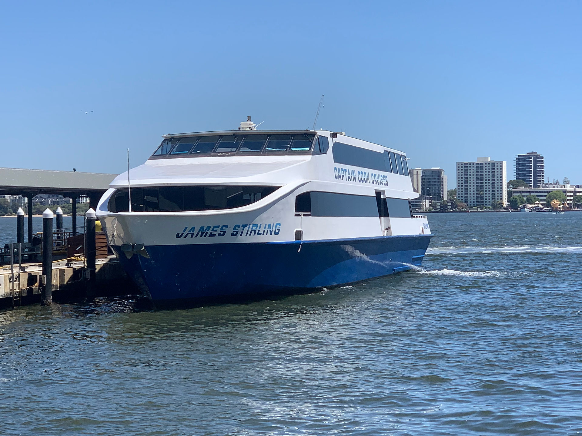 mit Schiff nach Fremantle