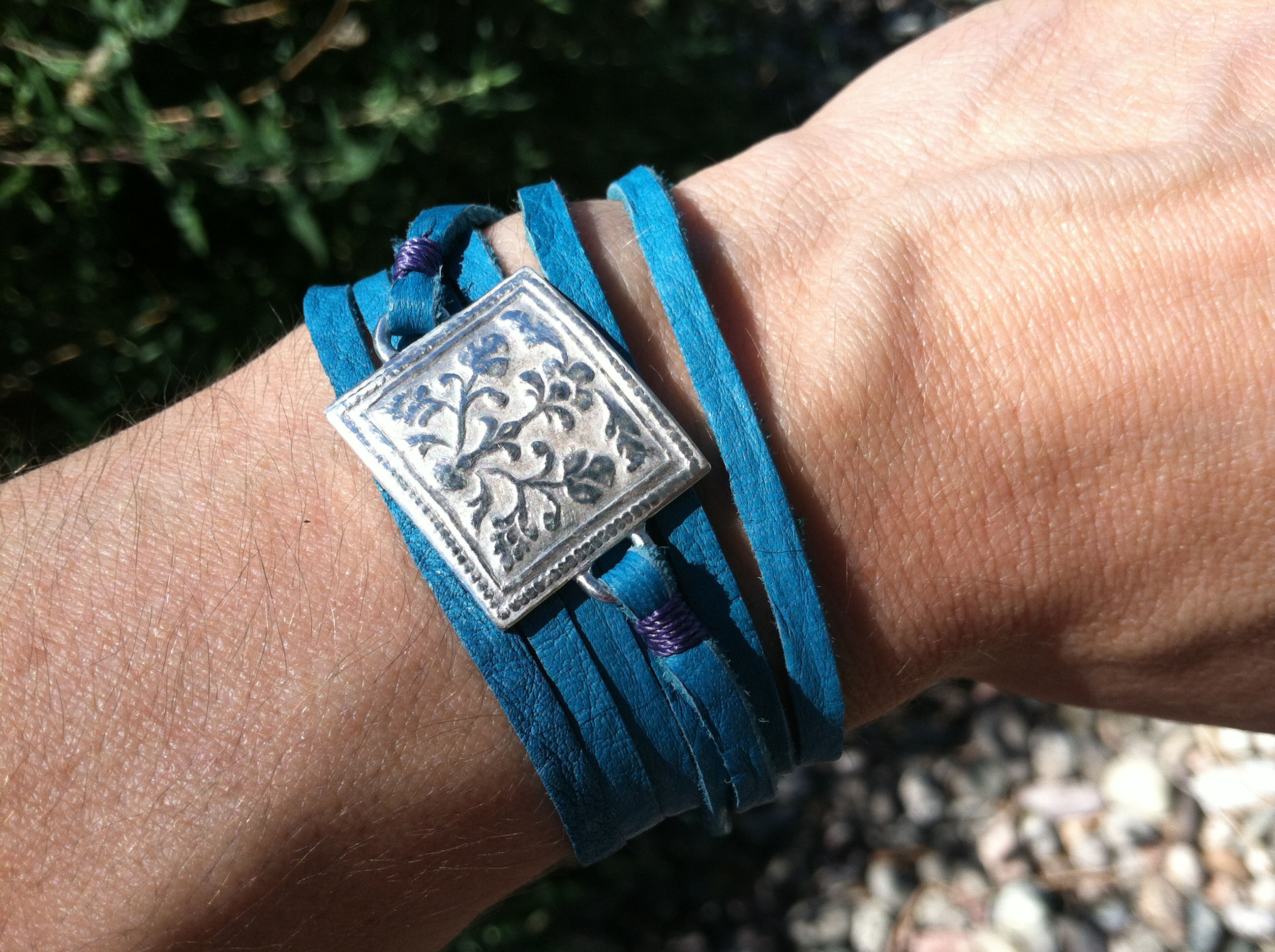 Les Jardin Medallion Wrap Bracelet