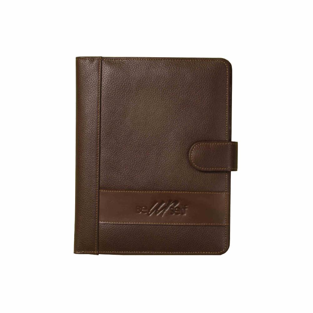 leather pad folio-LPF-215-A5-LR-brown