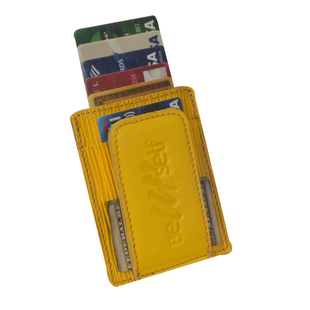 leather compact wallet-LCW-075-V1-yellow