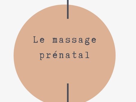 Le massage prénatal