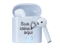 Fone de Ouvido Bluetooth Personalizado