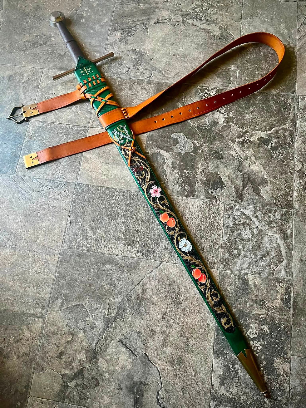 Scabbard for an Albion Crecy