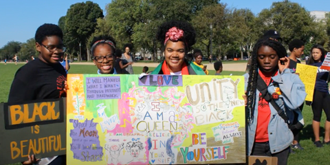 Black Women's March, BSU Event Coverage 