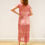 Thumbnail: Pavlova - Vintage Dress in fuchsia