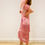 Thumbnail: Pavlova - Vintage Dress in fuchsia