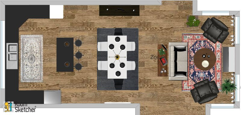 Open Concept Floorplan
