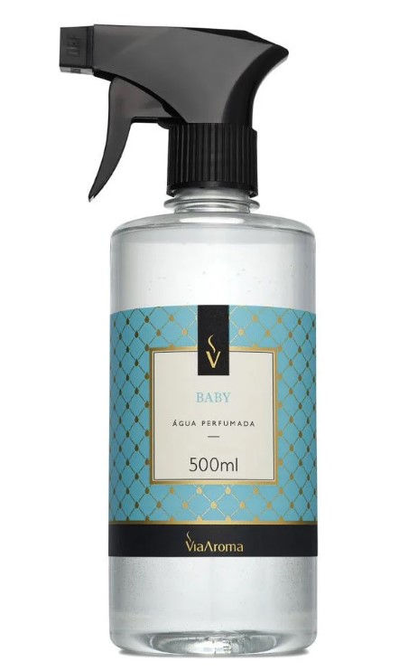 Água Perfumada Baby Via Aroma - 500ml
