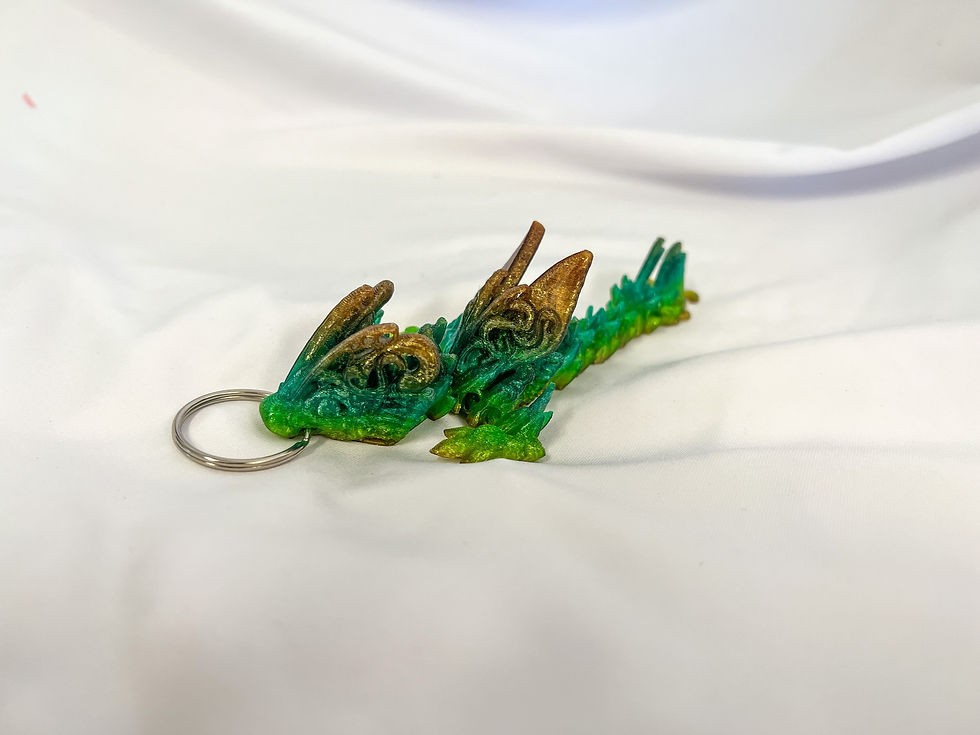 Thumbnail: Youngling Dragon Keychain