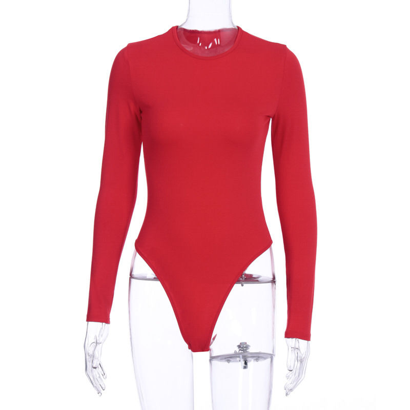 Miniatura: Body Feminino Manga Longa – Gola Alta, Ajuste Perfeito e Estilo Casual/Streetw