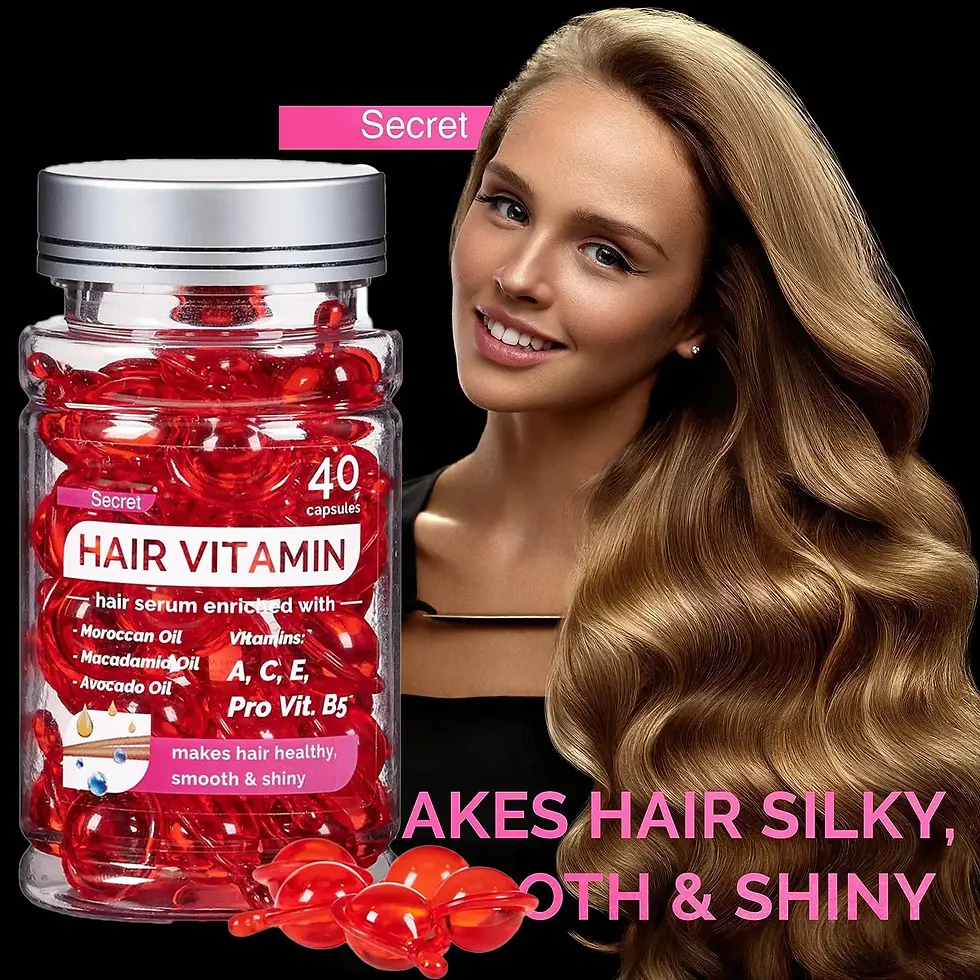 Miniatura: Agam marroquino vitamina óleo cuidados com o cabelo essência danificado nutri�
