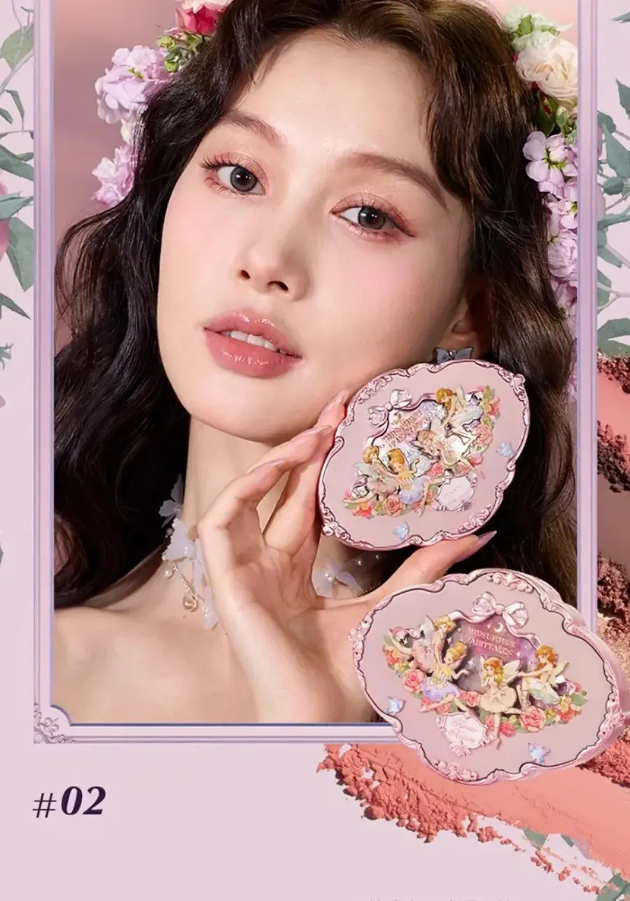 Miniatura: Paleta de Sombras Black Swan Flower Knows – 6 Cores com Acabamento Matte, Shim