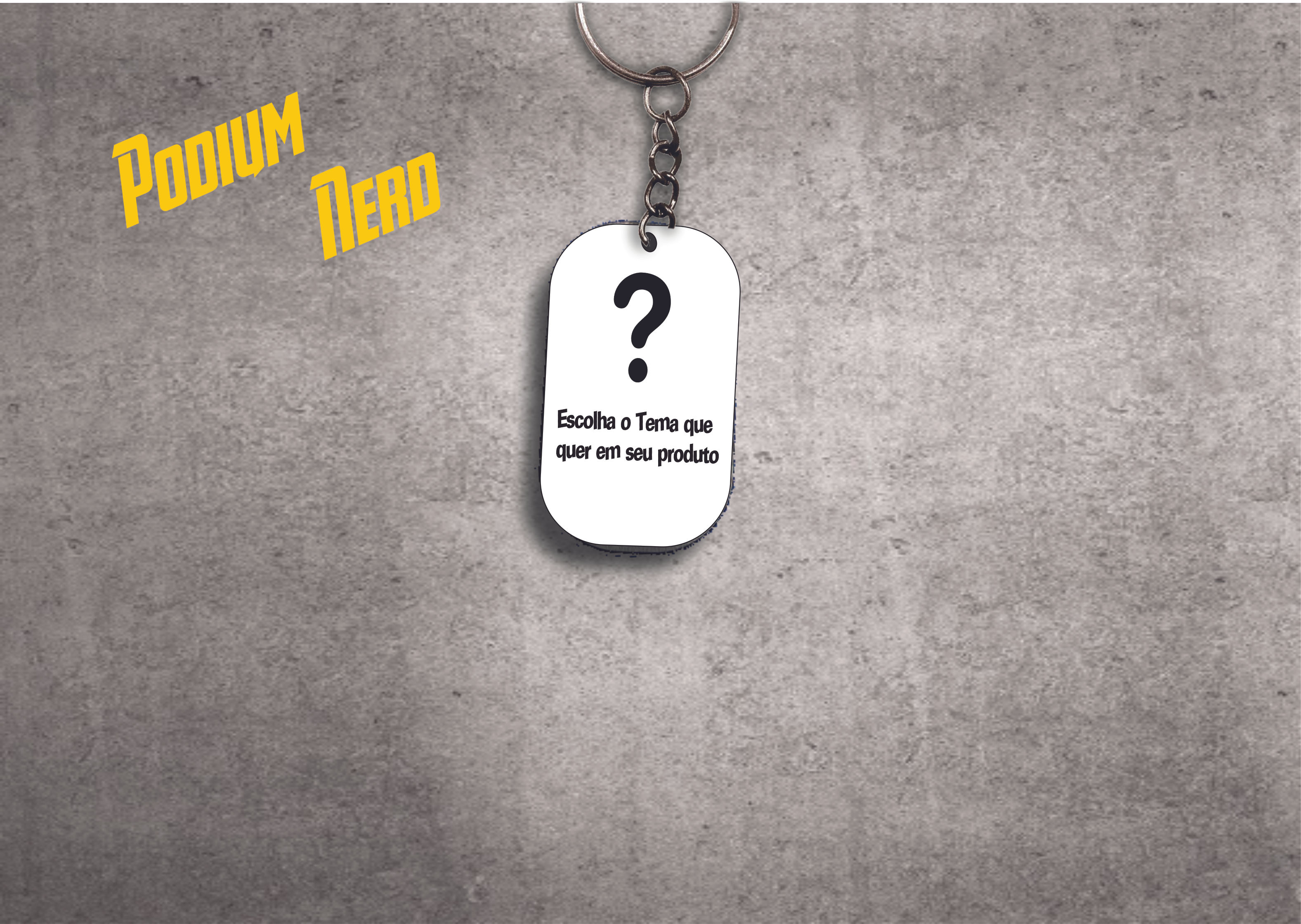 CHAVEIRO SOLDADO PERSONALIZADO