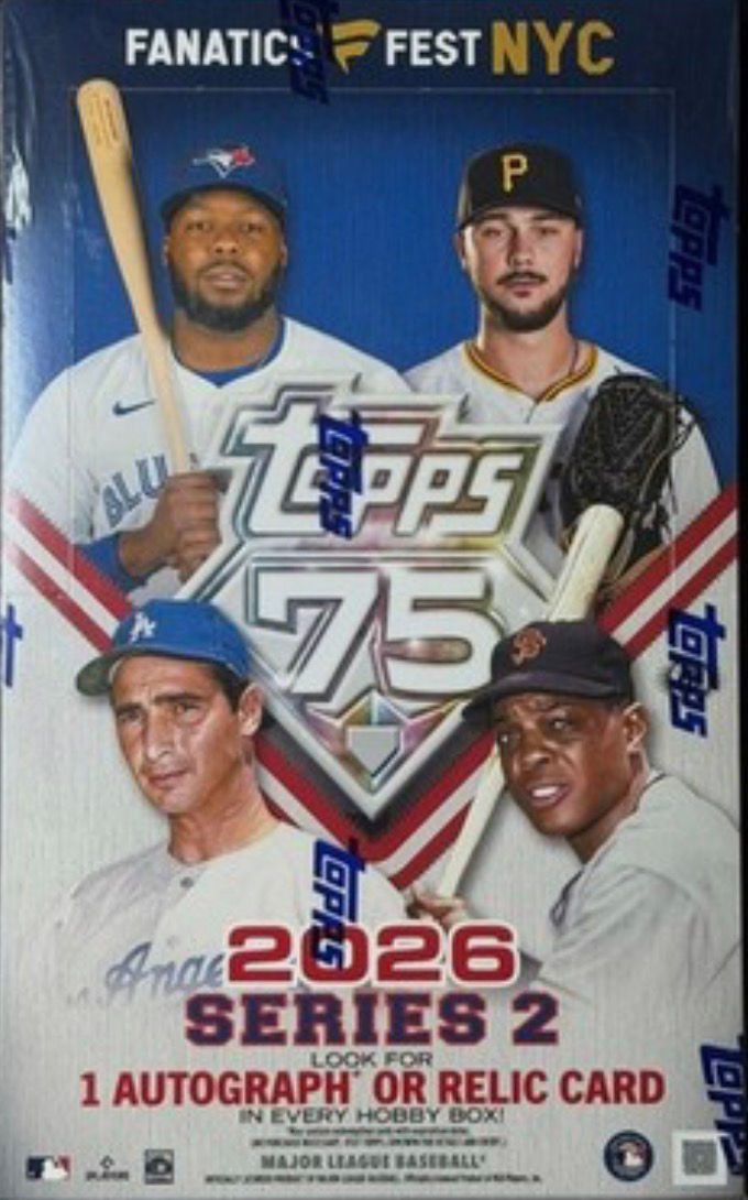 2026 TOPPS FANATICS HOBBY BOX 